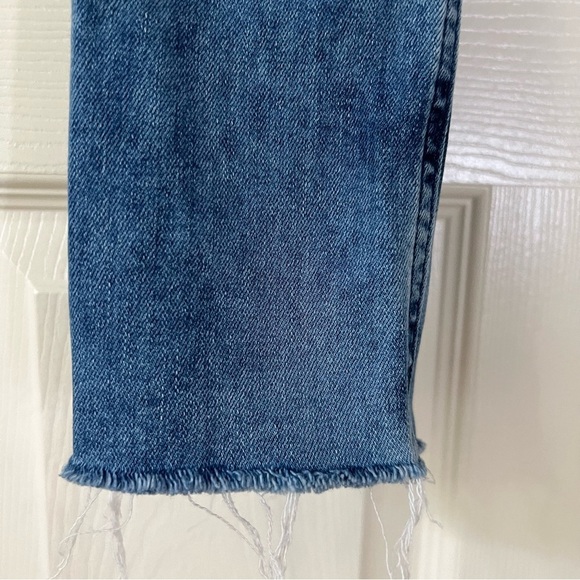 4/$25 Free People Womens Skinny Jeans W30/S CutOut Raw Distressed Casual Denim - Picture 4 of 16